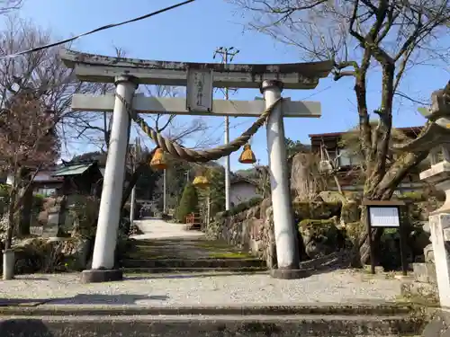 高田神社の鳥居