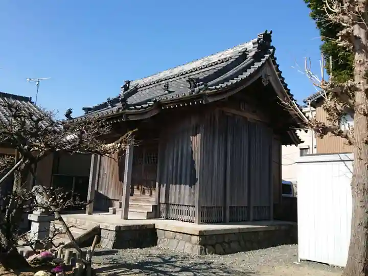 神明社の本殿・本堂