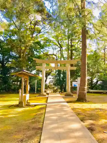 蛟蝄神社奥の宮の鳥居