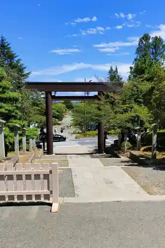 開成山大神宮の鳥居