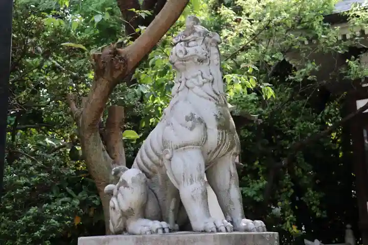 鳥越神社の狛犬
