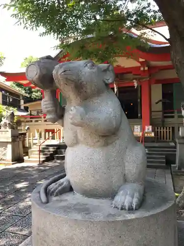 戸部杉山神社の狛犬