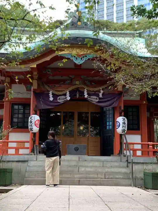 芝東照宮の本殿・本堂