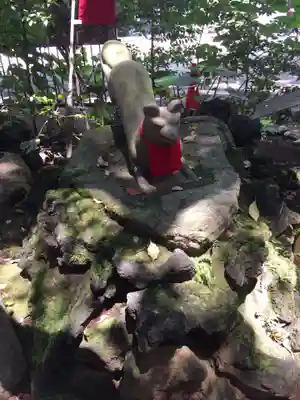水稲荷神社の狛犬