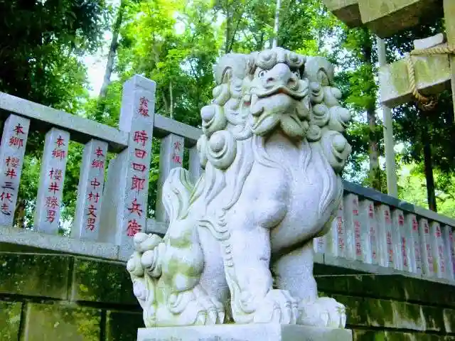 大宮・大原神社の狛犬
