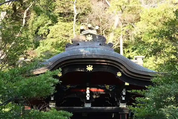 白旗神社の本殿・本堂