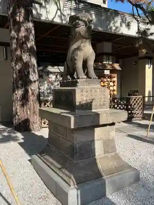 白石神社の狛犬