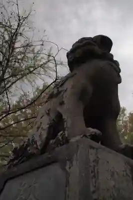 甲斐総社八幡神社の狛犬