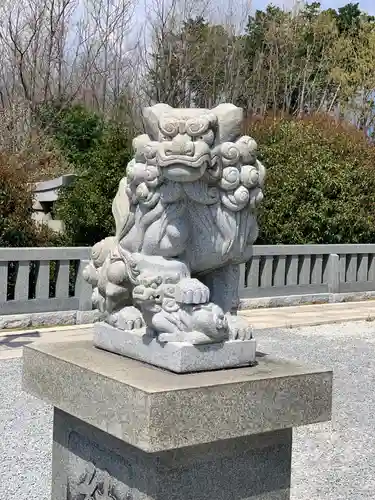 浅間神社の狛犬