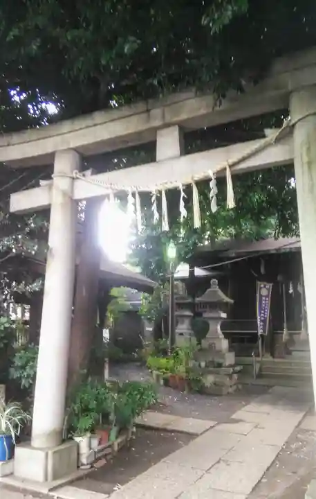 大原稲荷神社の鳥居