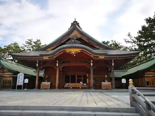 新潟縣護國神社の本殿・本堂