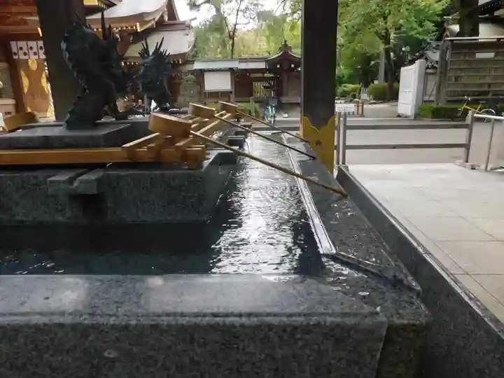 大國魂神社の手水舎