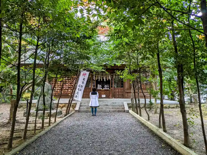 縣居神社の本殿・本堂
