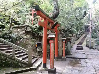 大龍寺の鳥居