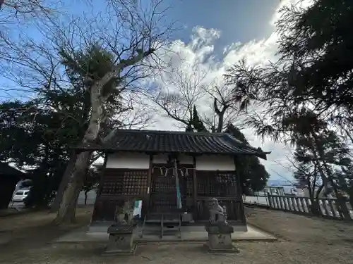 八阪神社の本殿