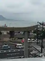 亀山八幡宮の景色