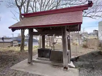 釧路一之宮 厳島神社の手水舎