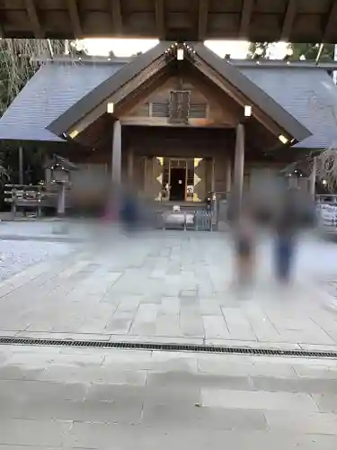 開成山大神宮の本殿・本堂