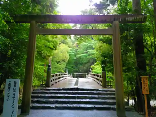 伊勢神宮内宮（皇大神宮）の鳥居