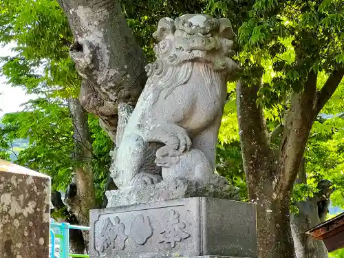 加茂神社の狛犬