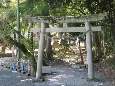 蜂前神社の鳥居