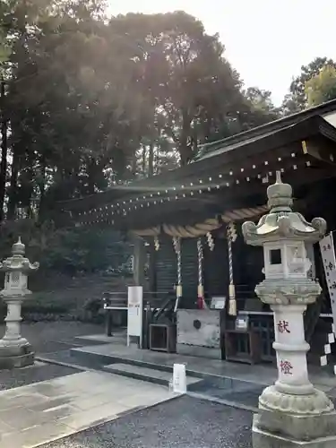 中氷川神社の本殿