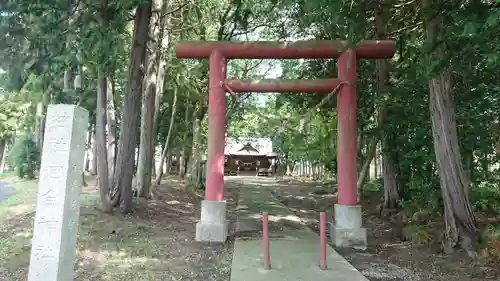 河合神社の鳥居