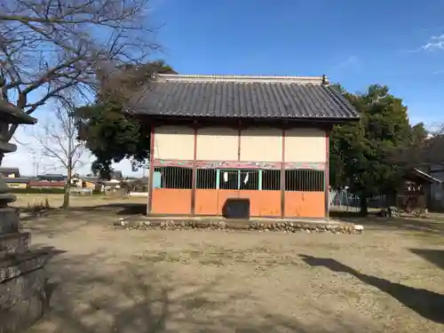 長幡部神社の本殿