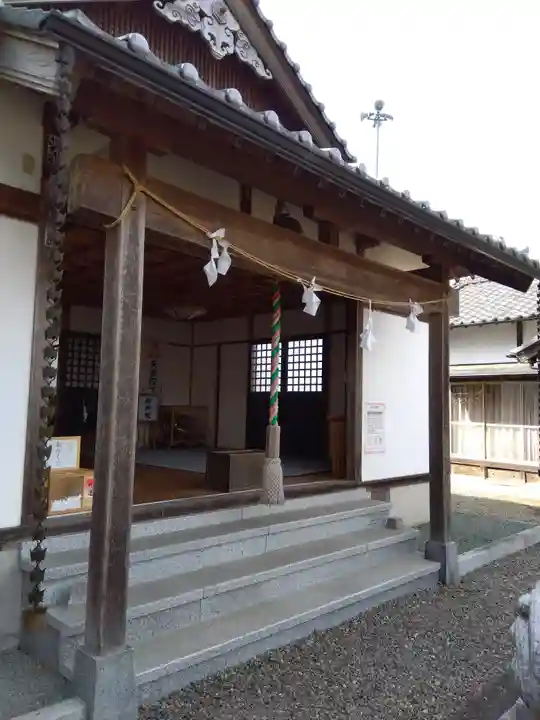 今宿八坂神社の本殿・本堂
