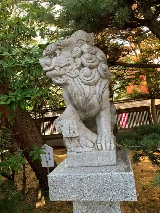北見神社の狛犬