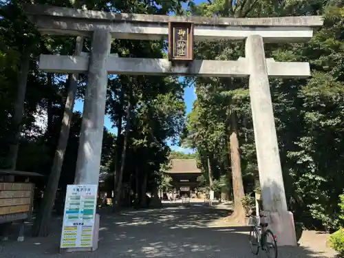 御上神社の鳥居