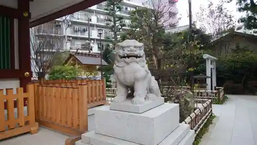 蒲田八幡神社の狛犬