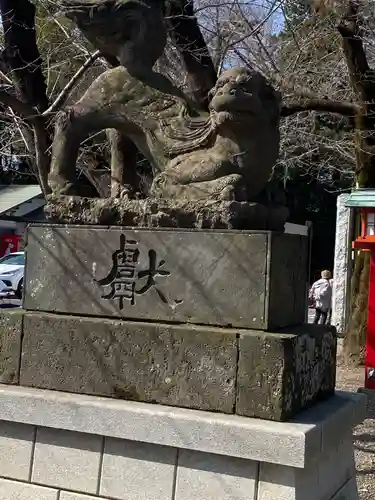 鷲宮神社の狛犬