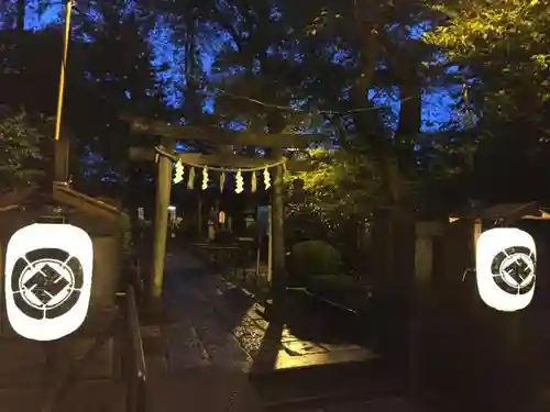 松陰神社の鳥居