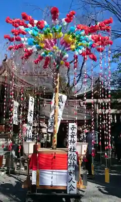 子安神社のお祭り
