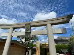 山田天満宮の鳥居