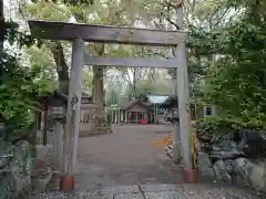 河邊七種神社の鳥居