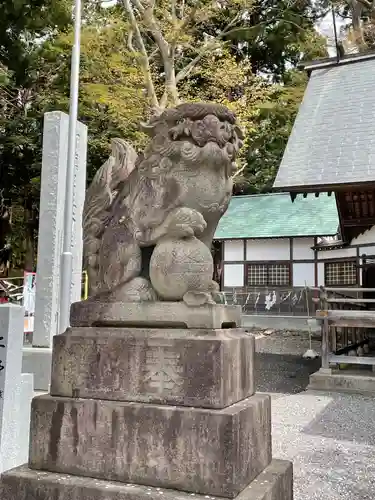 三嶋神社の狛犬