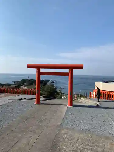 龍宮神社の鳥居