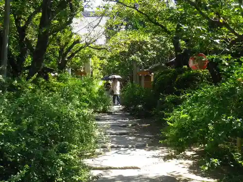 宝戒寺の庭園