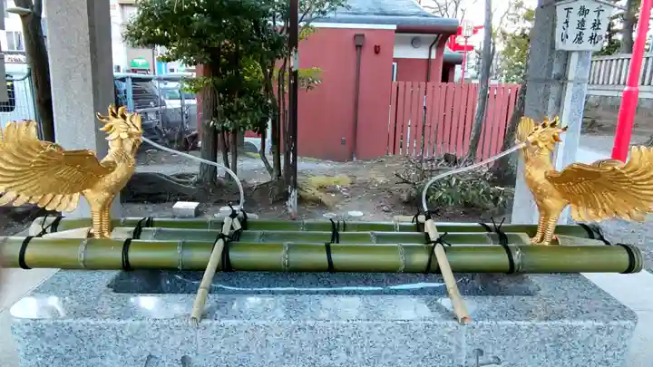 富岡八幡宮の手水舎