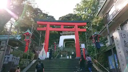 江島神社の鳥居