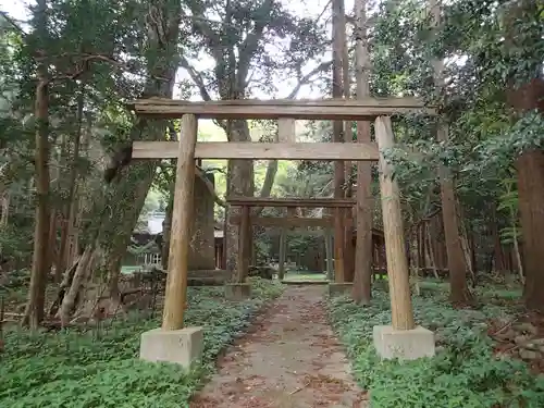 太祝詞神社の鳥居
