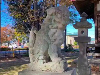 七本木神社の狛犬