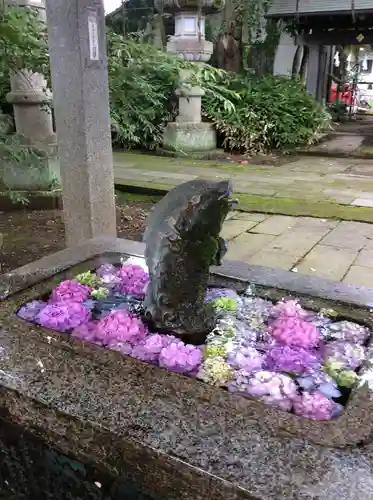 神炊館神社 ⁂奥州須賀川総鎮守⁂の手水舎