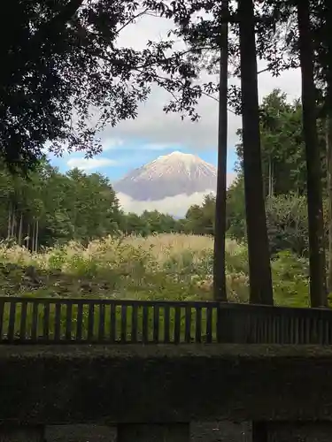 山宮浅間神社の景色