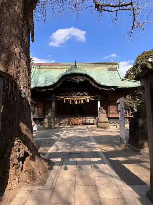 下総国三山 二宮神社の本殿・本堂