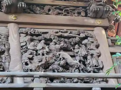 越谷香取神社の芸術