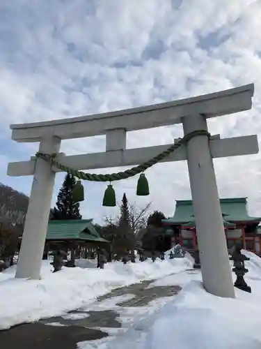 栗山天満宮の鳥居