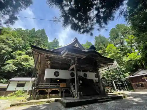 戸隠神社宝光社の本殿